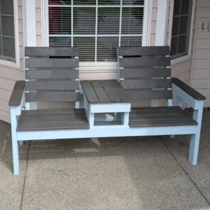 Seat Bench With Middle Table
