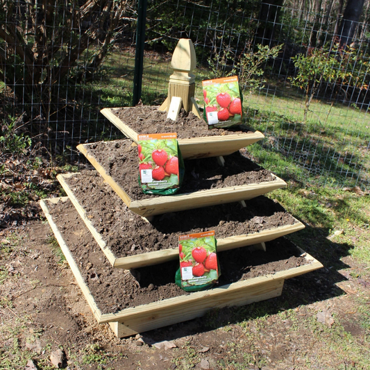 DIY Pyramidal Flower Box plan