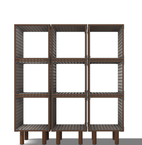 Modular Shelving Unit plan