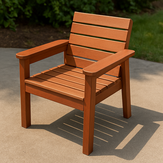DIY Patio Chair plan