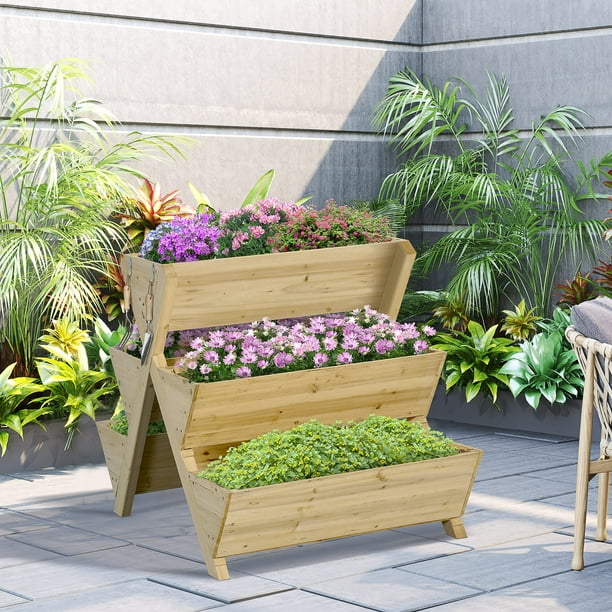 DIY Three-Tier Flower Box