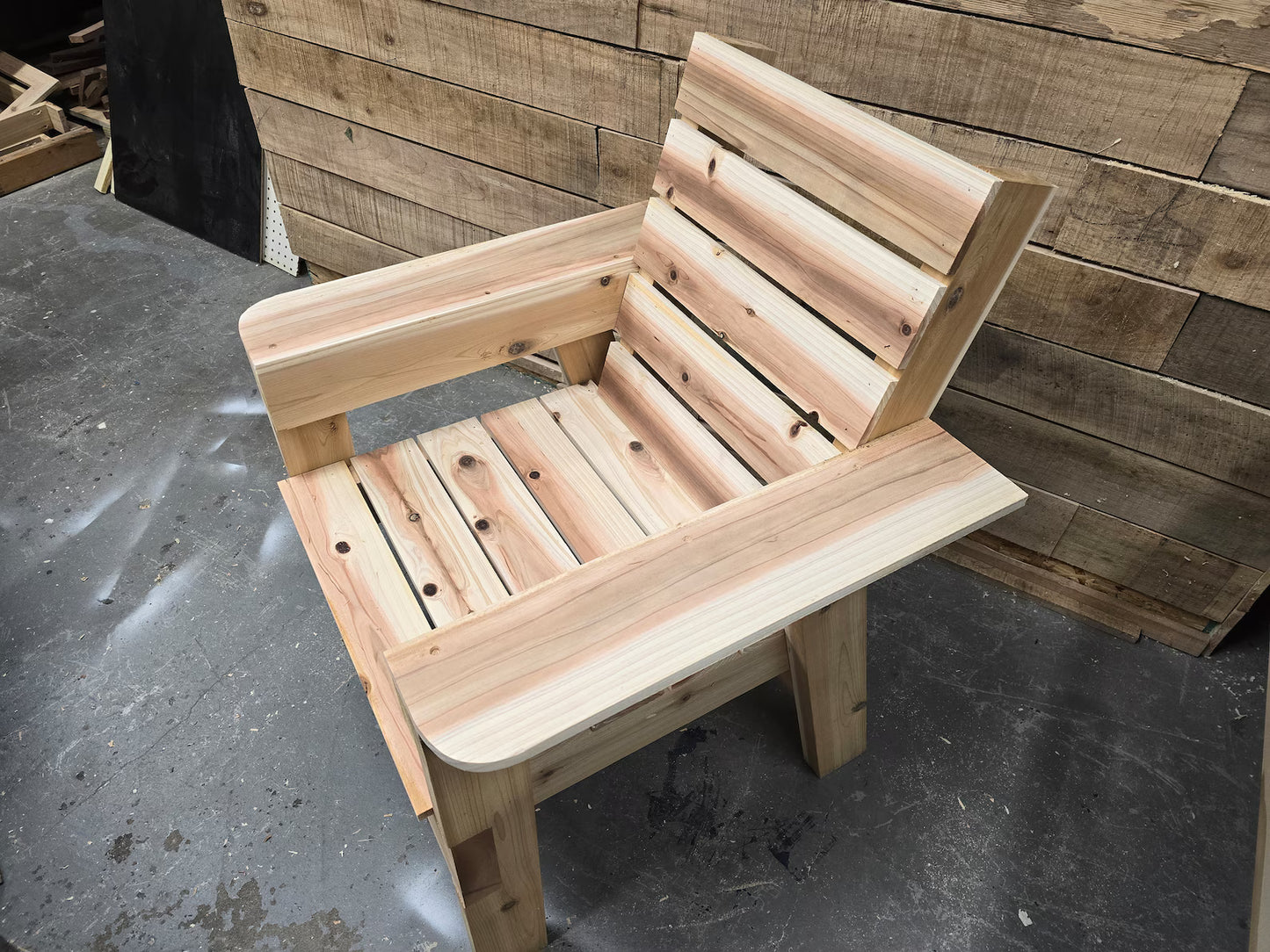 DIY Patio Chair plan