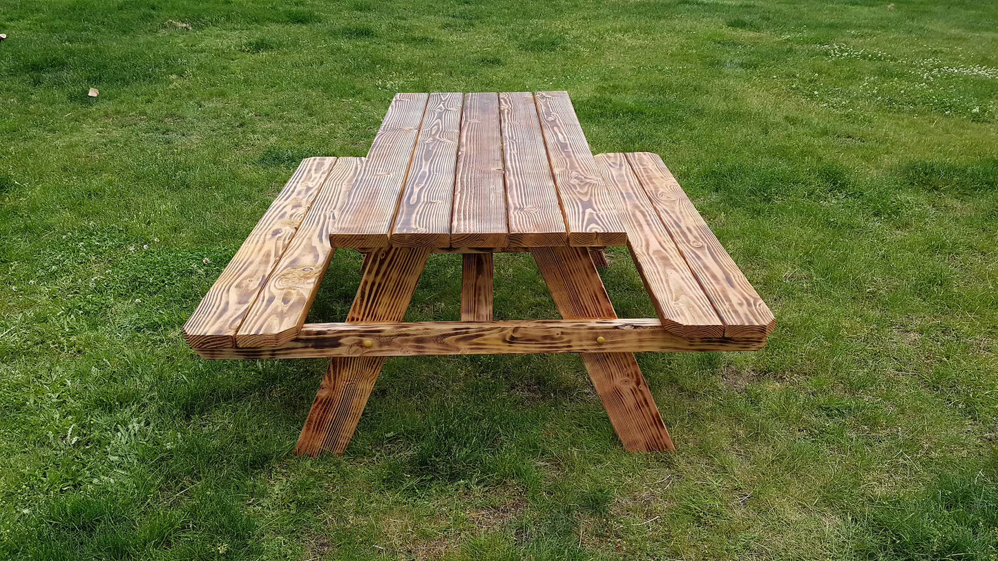 DIY Wooden Picnic Table Plan