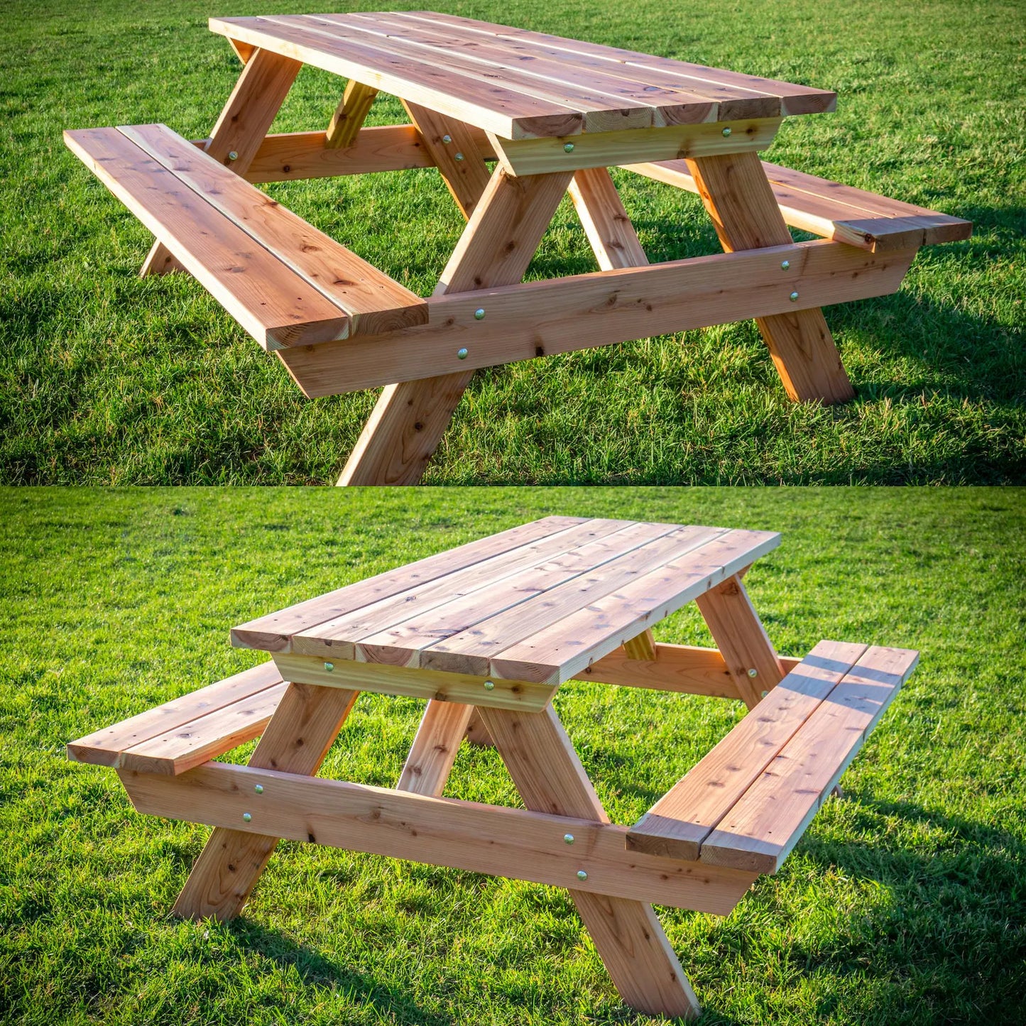 DIY Wooden Picnic Table Plan