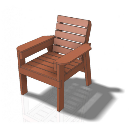 DIY Patio Chair plan