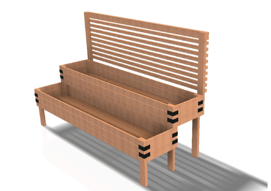 DIY Raised Garden Bed plan