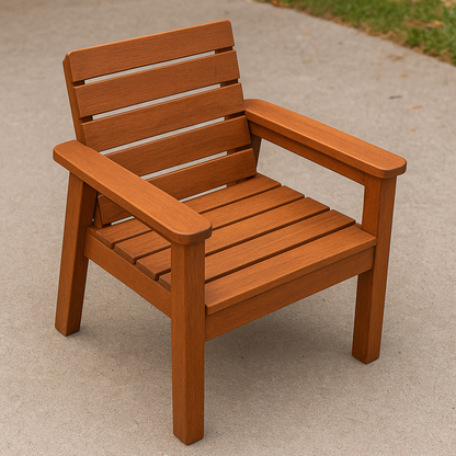 DIY Patio Chair plan