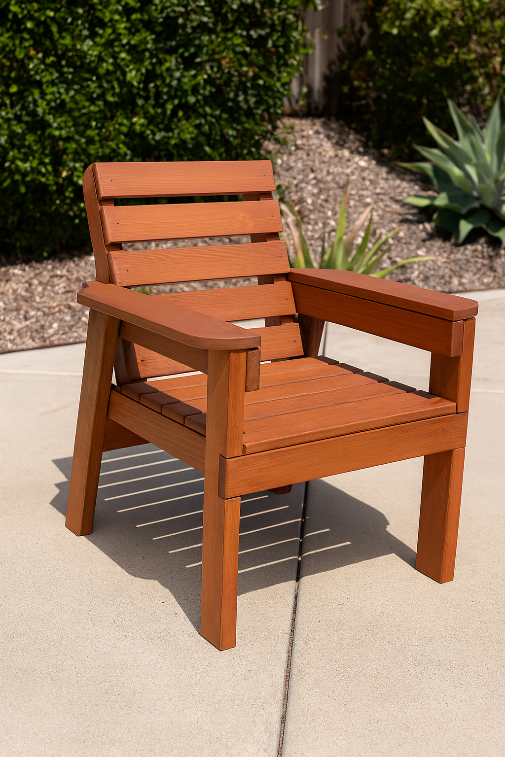 DIY Patio Chair plan