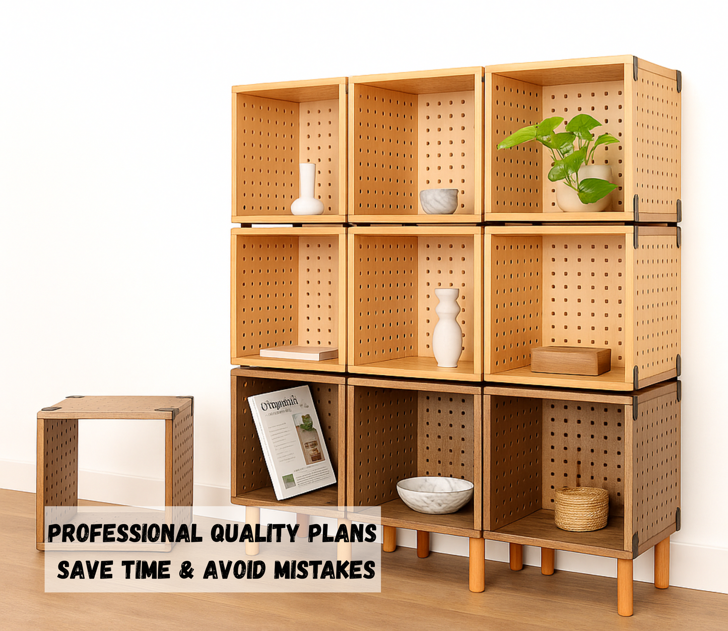 Modular Shelving Unit plan