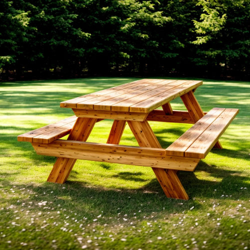DIY Wooden Picnic Table Plan