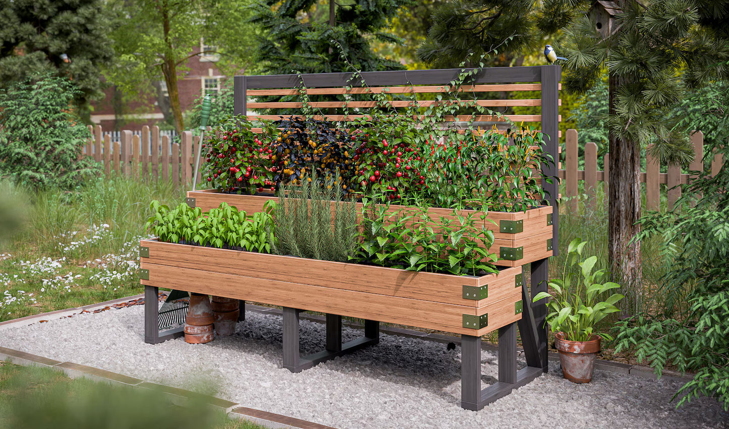 DIY Raised Garden Bed plan