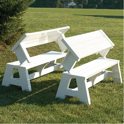 Picnic Table that Converts to Benches