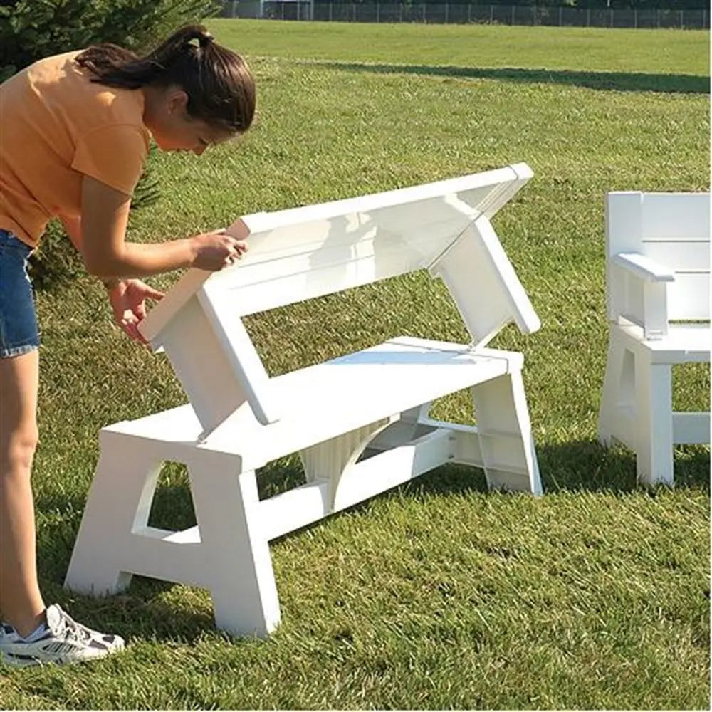 Picnic Table that Converts to Benches