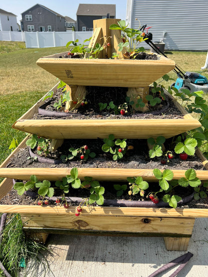 DIY Pyramidal Flower Box plan