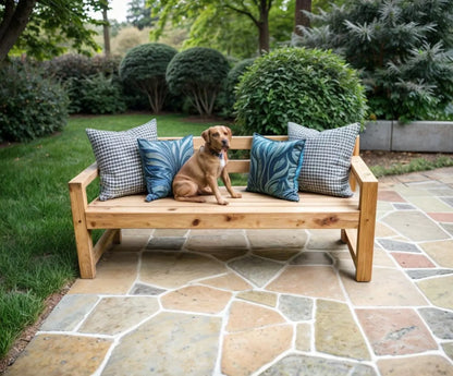 DIY Modern Outdoor Bench Plans