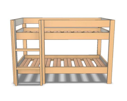Castle Bed Plan