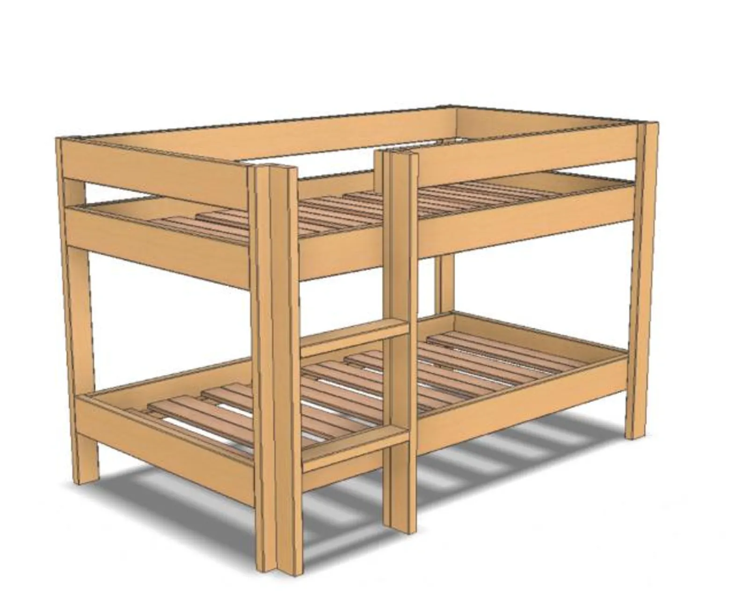 Castle Bed Plan