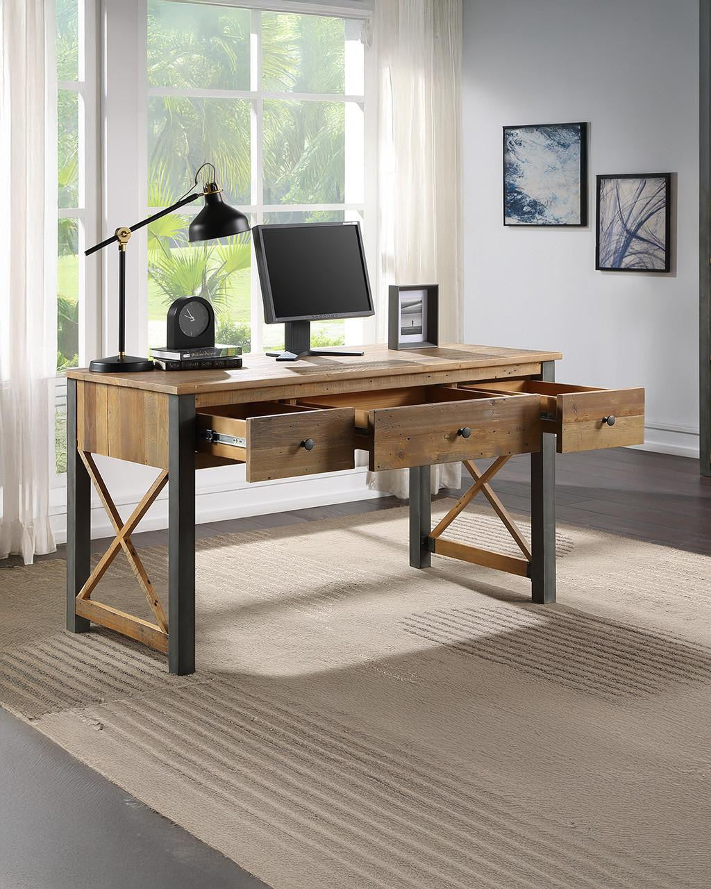 DIY Home Office Desk plan