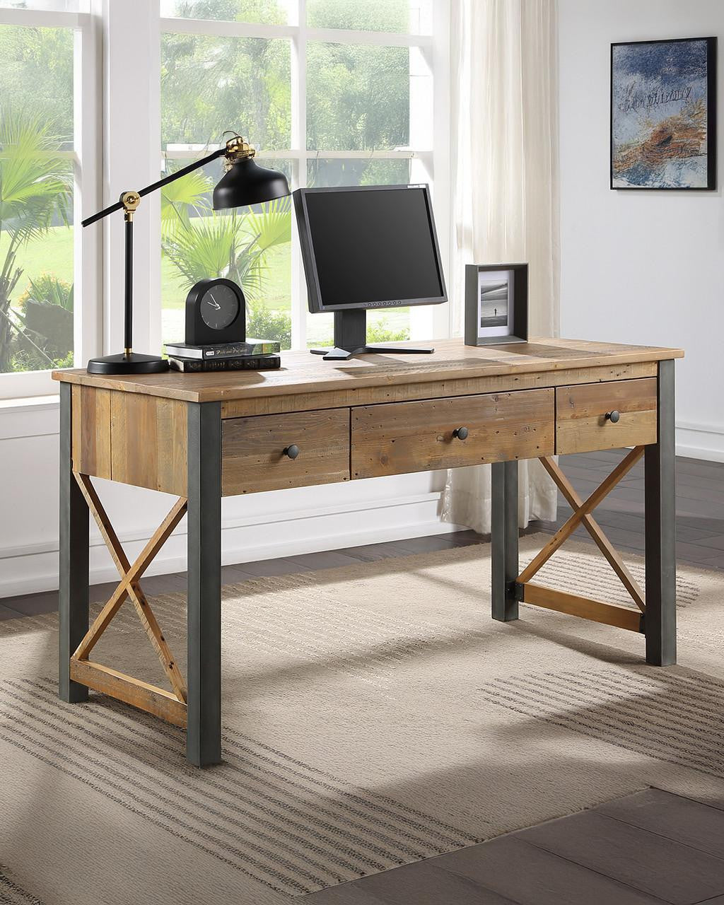 DIY Home Office Desk plan